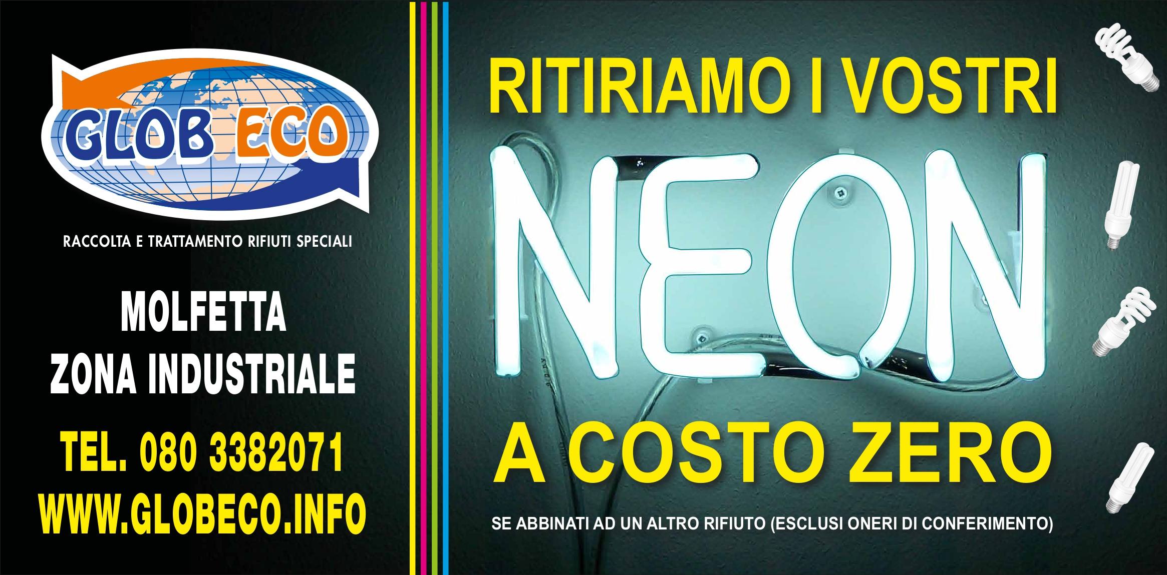 Ritiriamo neon a costo zero.
